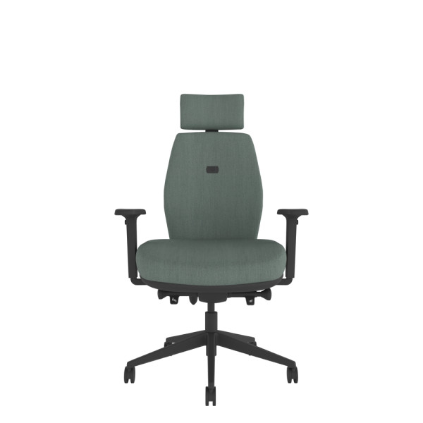 Solo Medium Back Large Seat Chair with Headrest